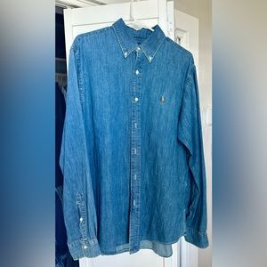 Men’s Ralph Lauren denim shirt